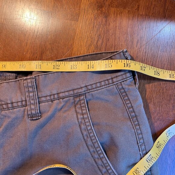 Vintage Old Navy Surplus Co Cargo Shorts Mens 32 x 11 Military Utility Outdoor - Picture 8 of 10